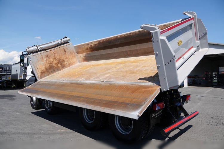 MAN TGS 41.510 / 8x6 / WYWROTKA / 3 STRONNA / BORDMATIC / HYDROBURTA / MEILLER KIPPER  / OPONY 100% / EURO 6 / 2020 ROK zdjęcie 9