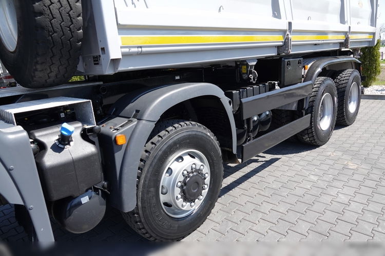 MAN TGS 41.510 / 8x6 / WYWROTKA / 3 STRONNA / BORDMATIC / HYDROBURTA / MEILLER KIPPER  / OPONY 100% / EURO 6 / 2020 ROK zdjęcie 22