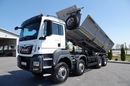 MAN TGS 41.510 / 8x6 / WYWROTKA / 3 STRONNA / BORDMATIC / HYDROBURTA / MEILLER KIPPER  / OPONY 100% / EURO 6 / 2020 ROK zdjęcie 2