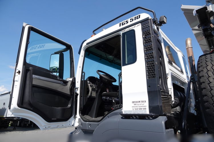 MAN TGS 41.510 / 8x6 / WYWROTKA / 3 STRONNA / BORDMATIC / HYDROBURTA / MEILLER KIPPER  / OPONY 100% / EURO 6 / 2020 ROK zdjęcie 34