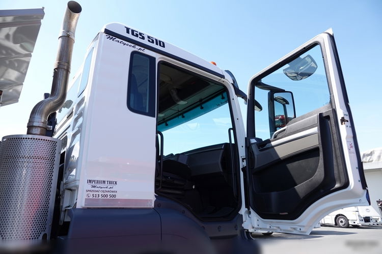 MAN TGS 41.510 / 8x6 / WYWROTKA / 3 STRONNA / BORDMATIC / HYDROBURTA / MEILLER KIPPER  / OPONY 100% / EURO 6 / 2020 ROK zdjęcie 48