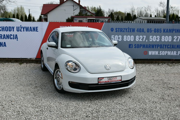 Volkswagen New Beetle 1.8TSi 180KM DSG 2015r. Skóra NAVi doinwestowany Super STAN zdjęcie 14