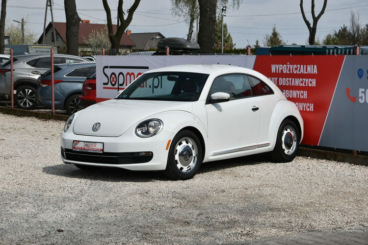 Volkswagen New Beetle 1.8TSi 180KM DSG 2015r. Skóra NAVi doinwestowany Super STAN zdjęcie 2