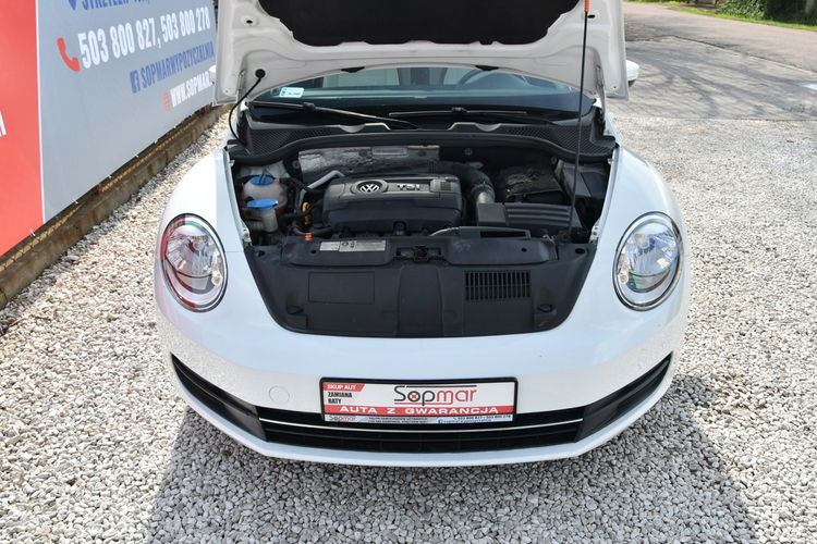 Volkswagen New Beetle 1.8TSi 180KM DSG 2015r. Skóra NAVi doinwestowany Super STAN zdjęcie 24