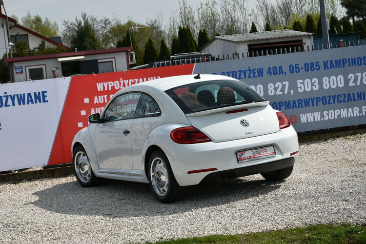 Volkswagen New Beetle 1.8TSi 180KM DSG 2015r. Skóra NAVi doinwestowany Super STAN zdjęcie 4