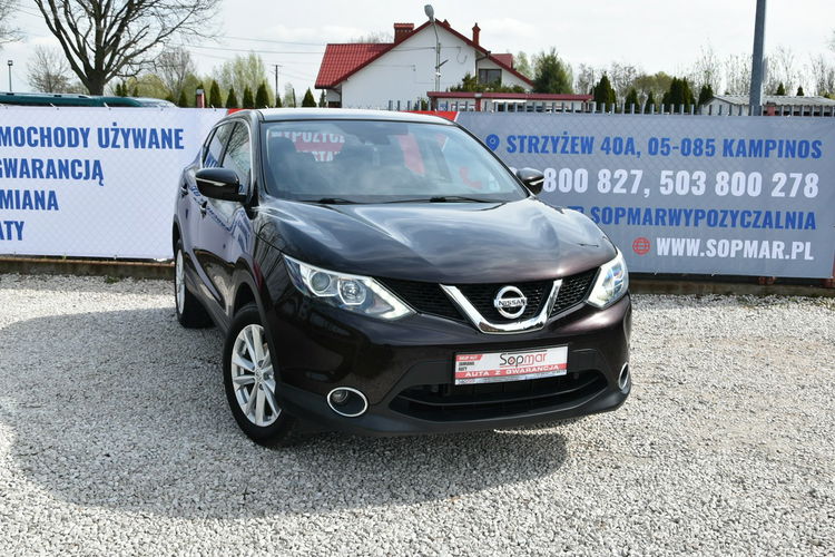 Nissan Qashqai 1.2DiG-T 116KM Manual 2014r. Polski SALON 160tkm 2xPDC Kamera LED NAVi zdjęcie 16
