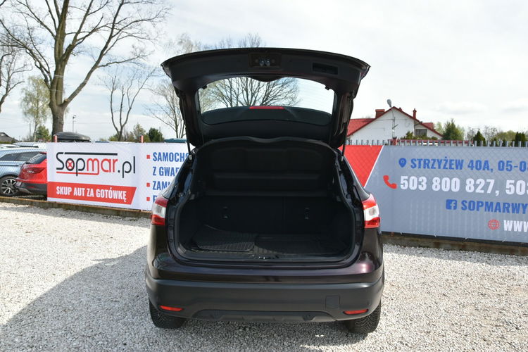 Nissan Qashqai 1.2DiG-T 116KM Manual 2014r. Polski SALON 160tkm 2xPDC Kamera LED NAVi zdjęcie 26