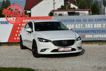 Mazda 6 2.5 192KM Automat 2016r. Skóra Kamera Xenon 19" Grand Touring