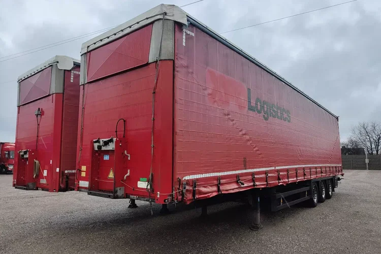 Schmitz FIRANKA / VARIOS / 2 POZYCJE ZAWIESZENIA / DACH PODNOSZONY / zdjęcie 3