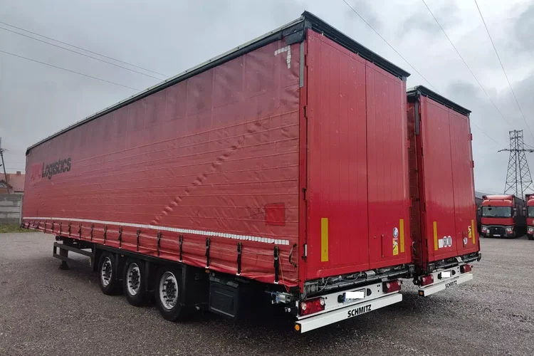 Schmitz FIRANKA / VARIOS / 2 POZYCJE ZAWIESZENIA / DACH PODNOSZONY / zdjęcie 6