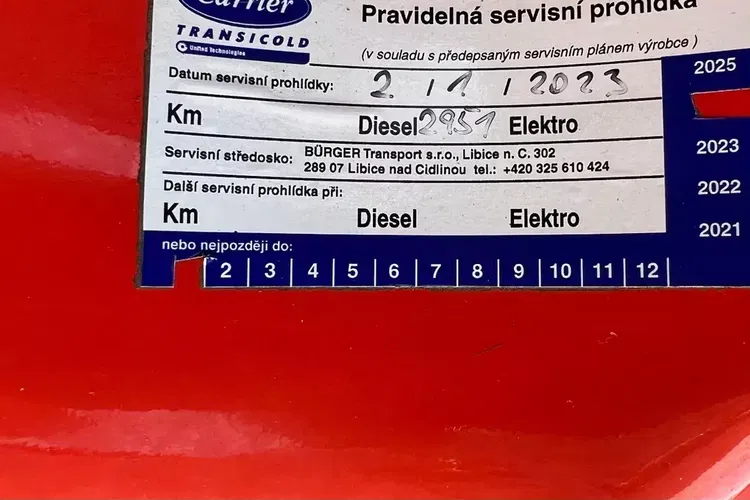 Mercedes ATEGO1223 CHLODNIA CARIERR zdjęcie 13