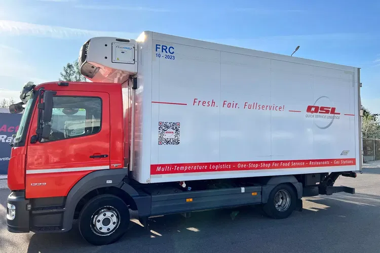 Mercedes ATEGO1223 CHLODNIA CARIERR zdjęcie 7