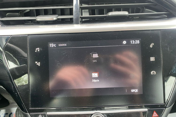 Opel Corsa 1.2 turbo 100KM virtualny kokpit radar Navi ledy zamiana 1.r gwarancj zdjęcie 33