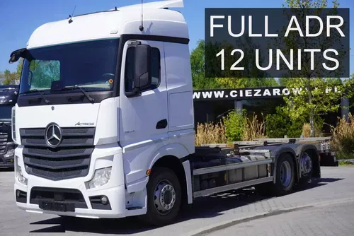 Mercedes Actros 2545 6×2 MP5 / FULL ADR / 12 sztuk