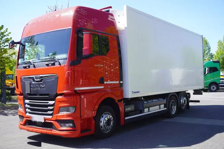 MAN TGX 26.510 / 2022 / NOWA Chłodnia Krone bitemperatura / Dopplestock / Carrier Supra 1150 MT / 4 sztuki zdjęcie 8