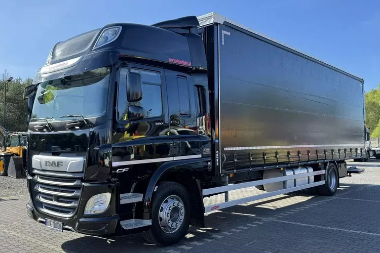 DAF CF 320 E6 Winda Firana Tył Drzwi Dach Zsuwany Długi 9.40m zdjęcie 10
