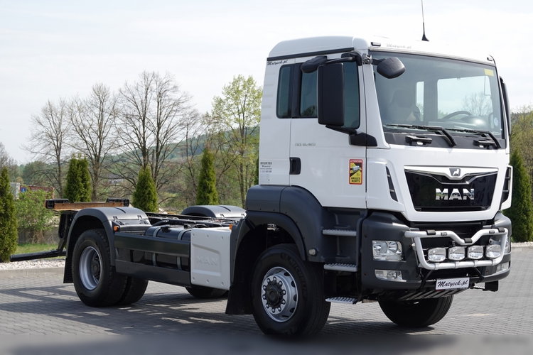MAN TGS 18.420 / 4X4 /  RAMA DŁ. 5.6 M / NAVI / DO ZABUDOWY / SPROWADZONY  zdjęcie 10