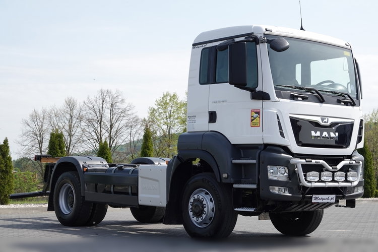 MAN TGS 18.420 / 4X4 /  RAMA DŁ. 5.6 M / NAVI / DO ZABUDOWY / SPROWADZONY  zdjęcie 11