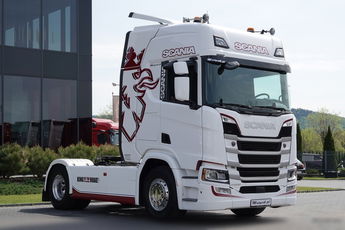 Scania R 500 / RETARDER / KLIMA POSTOJOWA / OPONY 100% / ALUFELGI / SPROWADZONA / PO ZŁOTYM KONTRAKCIE SERWISOWYM
