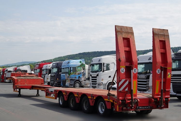Faymonville / STN-4AU /  NACZEPA LAWETA / NISKOPODWOZIE / ROZCIĄGANA  / DŁUGOŚĆ: 18.6 M  zdjęcie 3