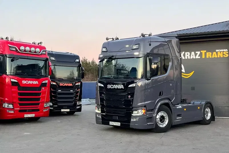ciągnik siodłowy Scania zdjęcie 1