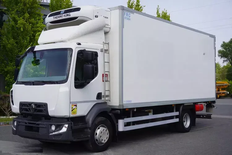 Renault D13 / 90 tys. km / Chłodnia hakowa / Thermoking T800R / 2 sztuki zdjęcie 1
