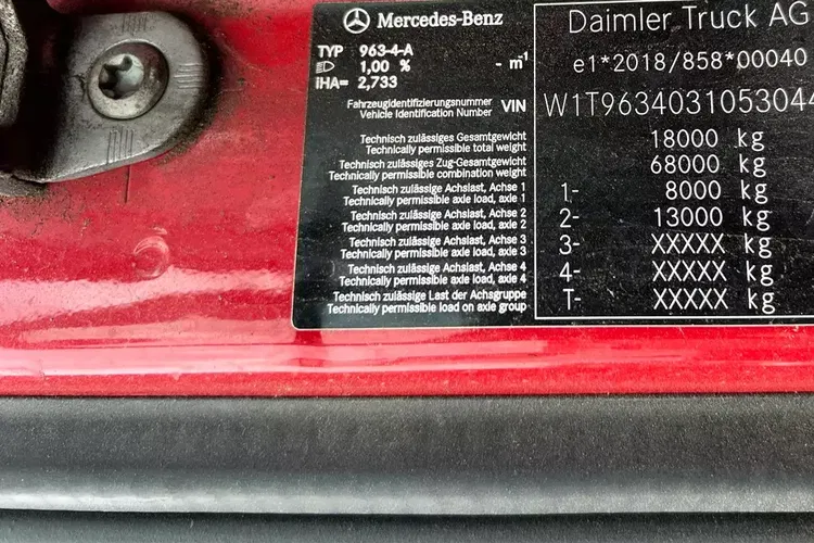 Mercedes ACTROS MP5 zdjęcie 7