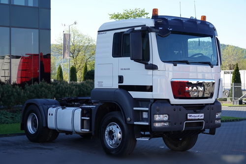 MAN TGS 18.440 / EURO 5 / RETARDER / NISKA KABINA / HYDRAULIKA / WYSOKO ZAWIESZONY / SPROWADZONY