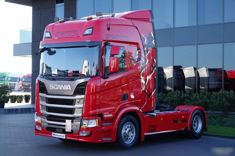 Scania R 450 / OPONY 100% / 2021 ROK / PO ZŁOTYM KONTRAKCIE SERWISOWYM zdjęcie 4