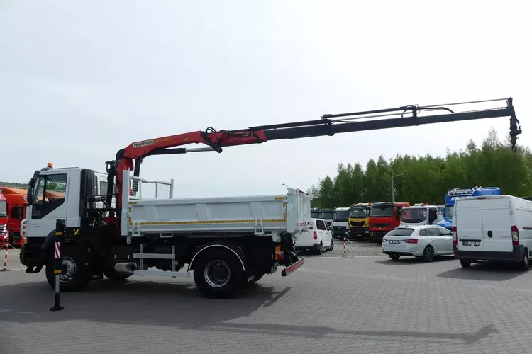 Iveco STRALIS 360 / WYWROTKA + HDS PALFINGER PK13001 SKŁADANY W Z / zdjęcie 6