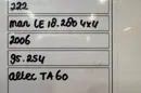 MAN LE 18.280 4x4 Zwyżka Altec TA60 Podnośnik Koszowy zdjęcie 7