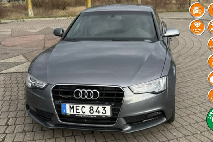 Audi A5 Sport back 2.0tdi quattro automat skóry ledy xenon serwis bezwypadkowy zdjęcie 1