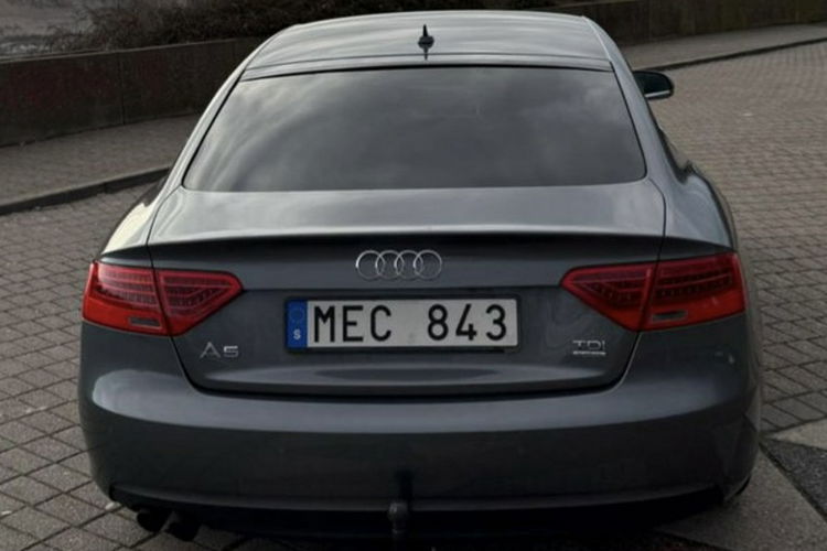 Audi A5 Sport back 2.0tdi quattro automat skóry ledy xenon serwis bezwypadkowy zdjęcie 3