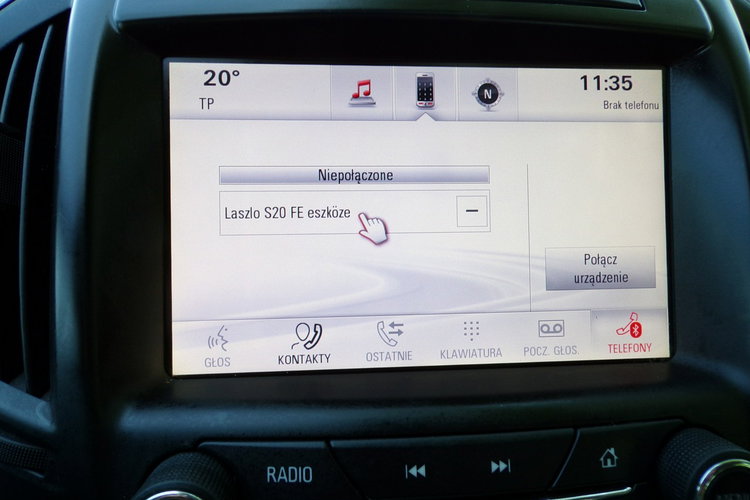 Opel Insignia Lift /Tablet /Navi /Klimatronic /1.4 /140KM /2015R/I Właść zdjęcie 19