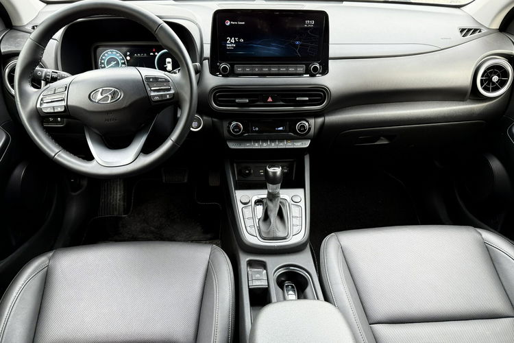 Hyundai Kona 48V. Virtual kokpit. Automat. Kamera . Hed-up. Navi. Skóra. Asystent zdjęcie 17