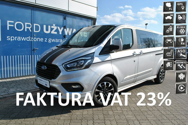 Tourneo Custom 2.0EcoBlue 185KM Hybrid M6 Sport 320L2 8-osobowy ASO Forda zdjęcie 1