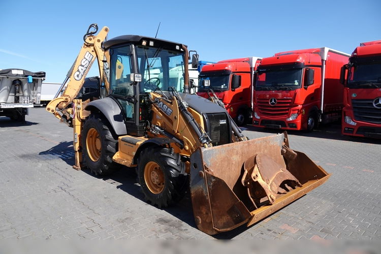 Case 580 ST / KOPARKO-ŁADOWARKA / KOMPLET ŁYŻEK / SPROWADZONA zdjęcie 15