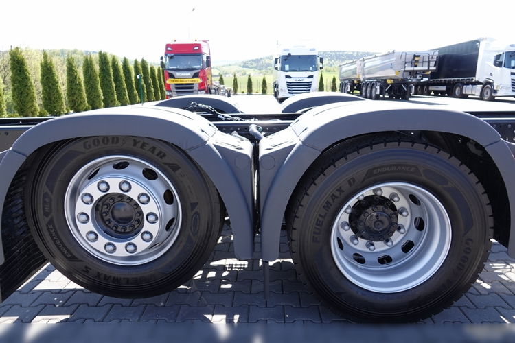 MAN TGX 26.520 / 6x2 / RAMA DŁ. 9.1M / OŚ PODNOSZONA / SKRĘTNA  / DO ZABUDOWY / FABRYCZNIE NOWY  zdjęcie 26