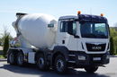 MAN TGS 32.400 / 8X4 / GRUSZKA / BETONOMIESZARKA / 9 M3 / IMER / UAL / EURO 6  zdjęcie 9