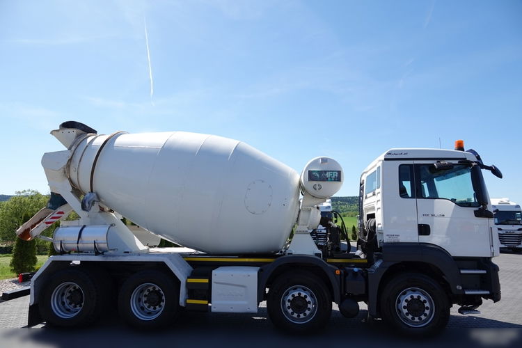 MAN TGS 32.400 / 8X4 / GRUSZKA / BETONOMIESZARKA / 9 M3 / IMER / UAL / EURO 6  zdjęcie 15