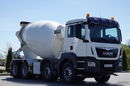 MAN TGS 32.400 / 8X4 / GRUSZKA / BETONOMIESZARKA / 9 M3 / IMER / UAL / EURO 6  zdjęcie 8