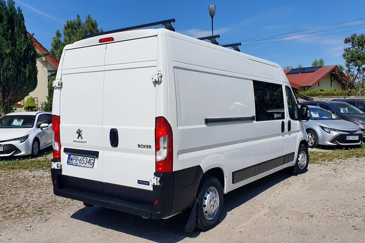 Peugeot Boxer Brygadówka 6 -osób.2.0HDI 130KM, L3H2 Salon PL I WŁ F.Vat23 %, zadbany zdjęcie 11