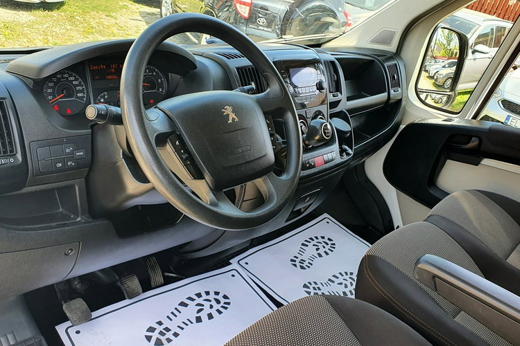 Peugeot Boxer Brygadówka 6 -osób.2.0HDI 130KM, L3H2 Salon PL I WŁ F.Vat23 %, zadbany zdjęcie 17