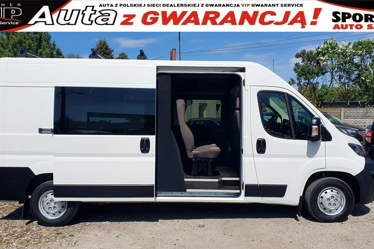 Peugeot Boxer Brygadówka 6 -osób.2.0HDI 130KM, L3H2 Salon PL I WŁ F.Vat23 %, zadbany zdjęcie 6
