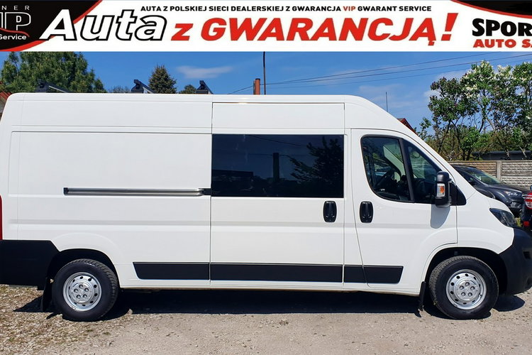 Peugeot Boxer Brygadówka 6 -osób.2.0HDI 130KM, L3H2 Salon PL I WŁ F.Vat23 %, zadbany zdjęcie 8