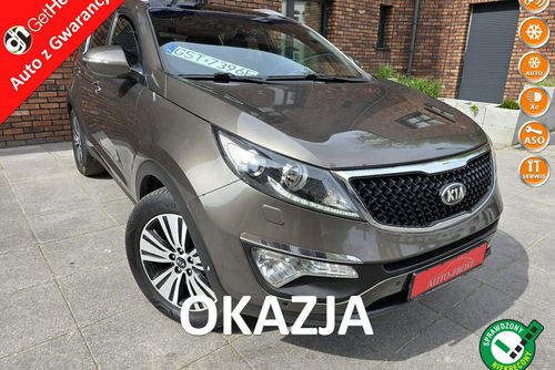 Kia Sportage Skóry Alcantara Ledy Kamera Panorama Dach