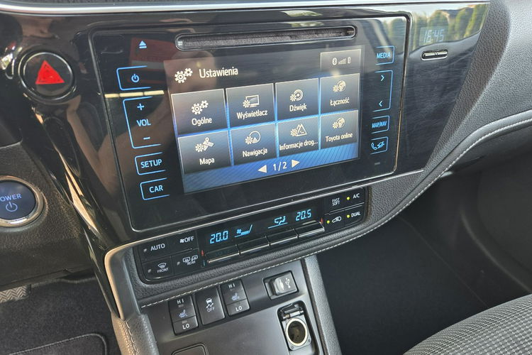 Toyota Auris 1.8 HSD PRESTIGE Full Led Hand Free Skóra Ast. Parkowania Serwis zdjęcie 15