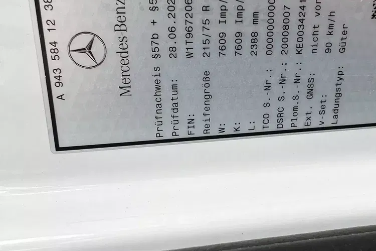 Mercedes ATEGO 818 4x2 zdjęcie 9