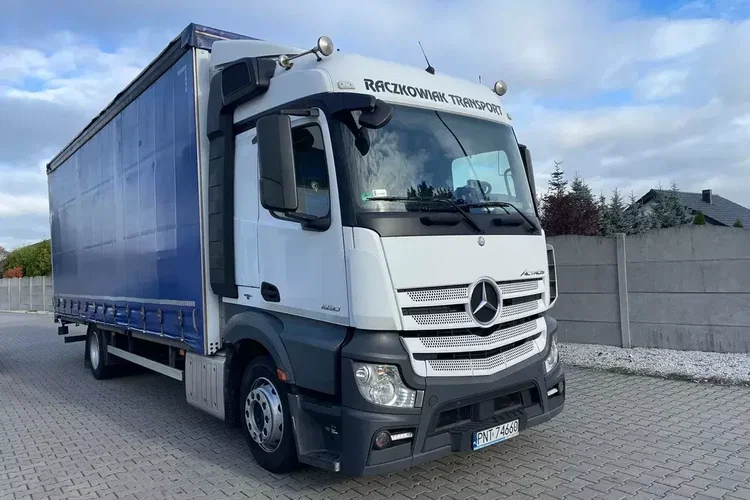 Mercedes ACTROS 1830 Firanka 20 palet zdjęcie 1