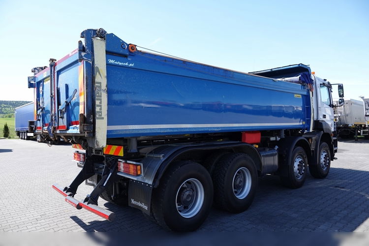 Mercedes AXOR / 3240 / 8x4 / WYWROTKA 2 STRONNA  / HYDROBURTA /BORDMATIC / EPS + SPRZĘGŁO  / SPROWADZONY zdjęcie 14